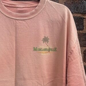 Jimmy Buffett Margaritaville Orlando T-Shirt XL Pink Tropical Beach Graphic